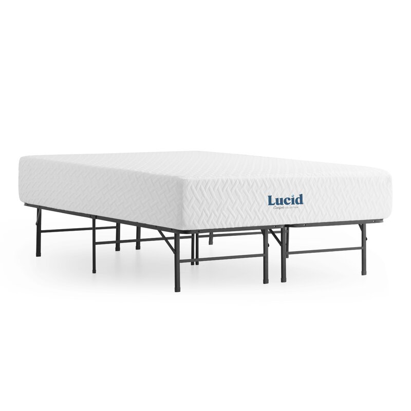 Lucidcomfortcollection 12 Medium Gel Memory Foam Mattress And Reviews Wayfair 0841